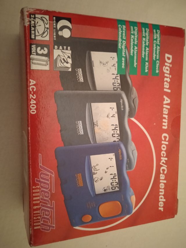 Game & Watch juegos electrónicos/reloj despertador