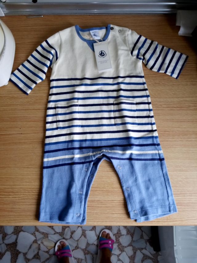 Pelele pijama Petit Bateau nuevo