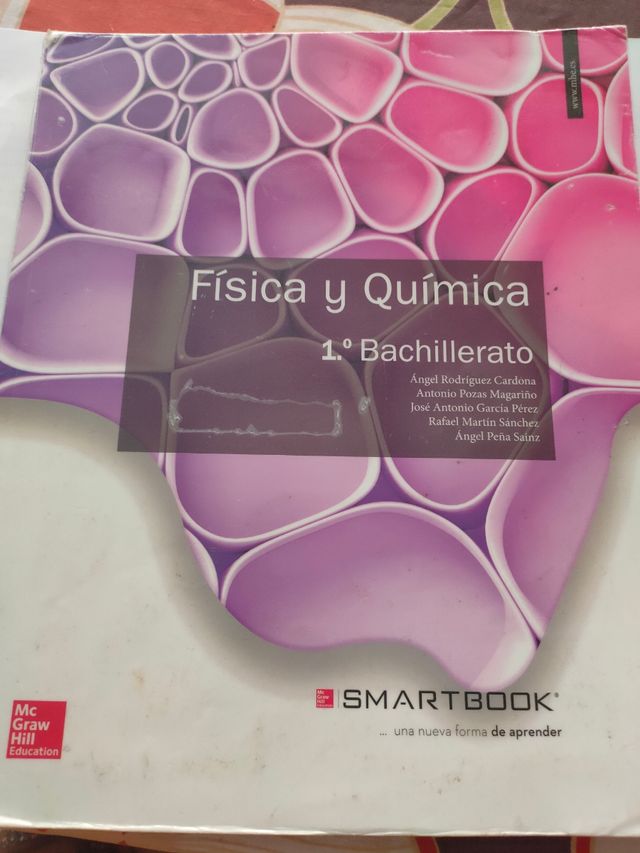 FÍSICA Y QUÍMICA 1 BACHILLERATO, MC GRAW HILL de segunda mano por 15 EUR en Fuenlabrada en WALLAPOP FÍSICA Y QUÍMICA 1 BACHILLERATO, MC GRAW HILL de segunda mano por 15 EUR en Fuenlabrada en WALLAPOP