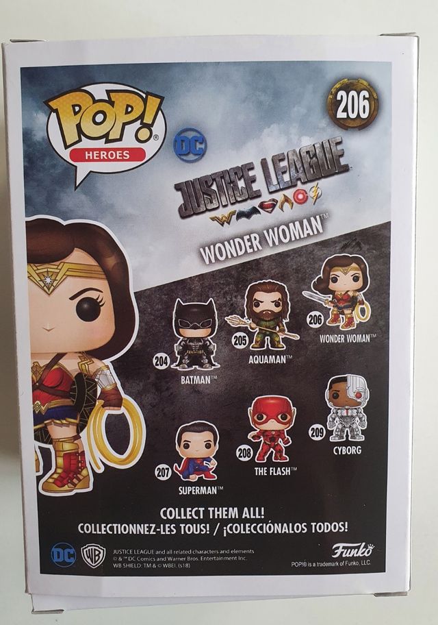 CAJA FUNKO WONDER WONMAN