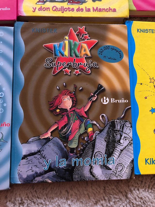 Lote de Libros de Kika súper bruja
