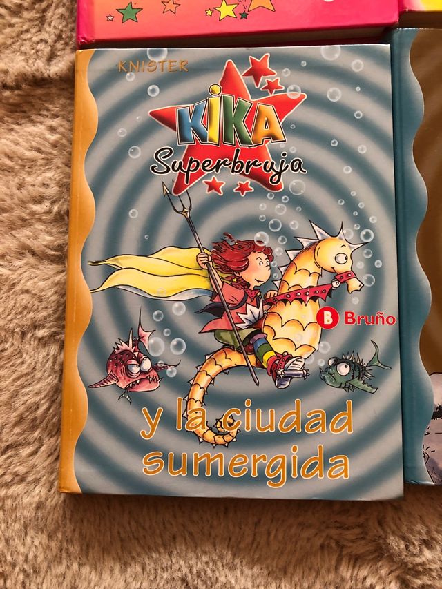 Lote de Libros de Kika súper bruja