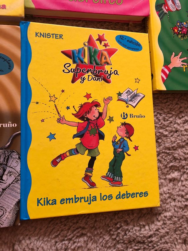 Lote de Libros de Kika súper bruja