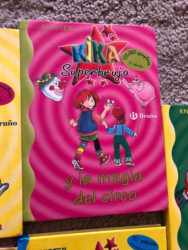 Lote de Libros de Kika súper bruja