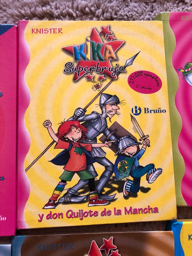 Lote de Libros de Kika súper bruja