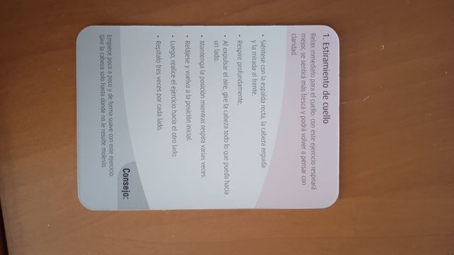 Caja de fitness - gimnasia para la oficina