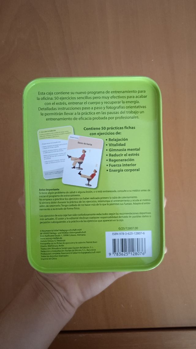 Caja de fitness - gimnasia para la oficina