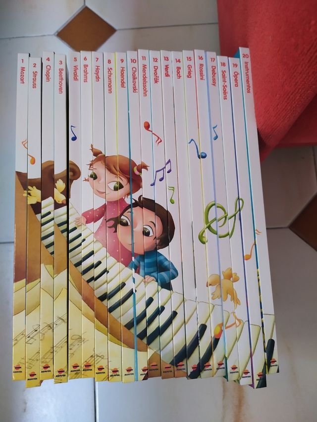 Colección grandes compositores música clásica