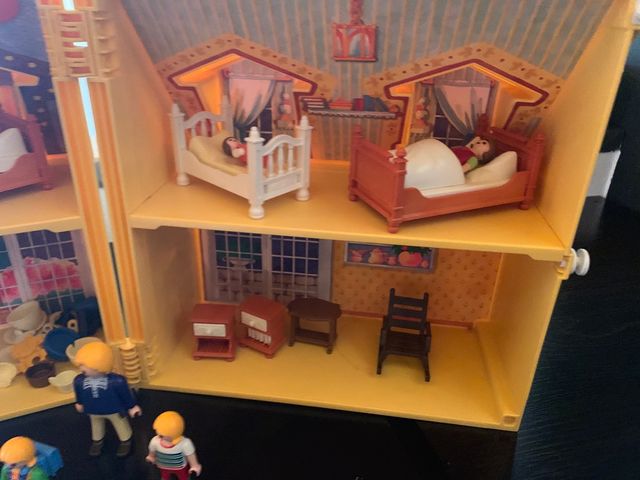 Playmobil casa habitación con figuras 
