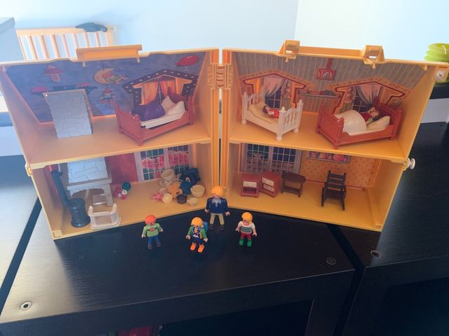 Playmobil casa habitación con figuras 