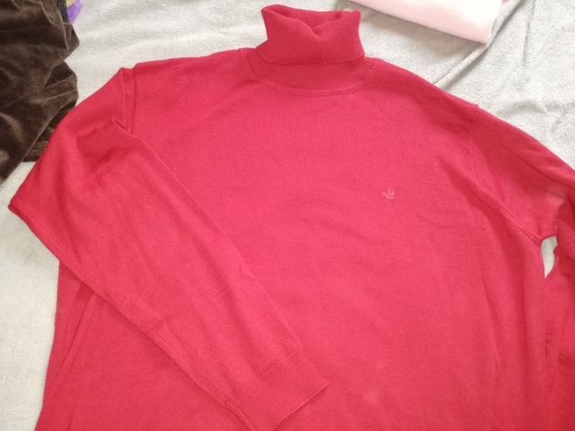 Jersey cuello vuelto o cisne