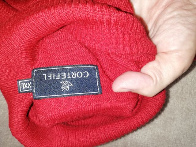 Jersey cuello vuelto o cisne