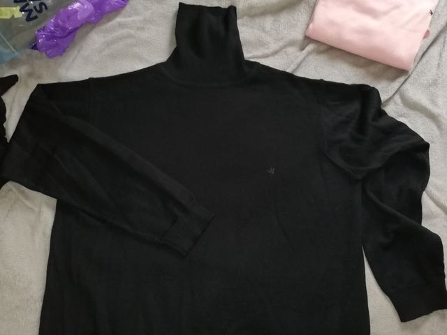 Jersey cuello vuelto o cisne