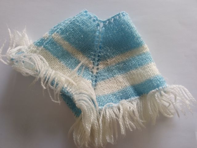 Poncho punto Nancy años 70