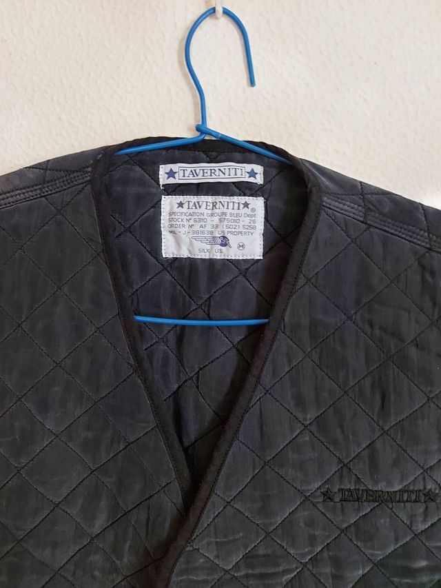 Chaleco gris marengo acolchado