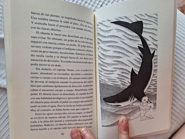 Veinte mil leguas de viaje submarino.  Julio Verde