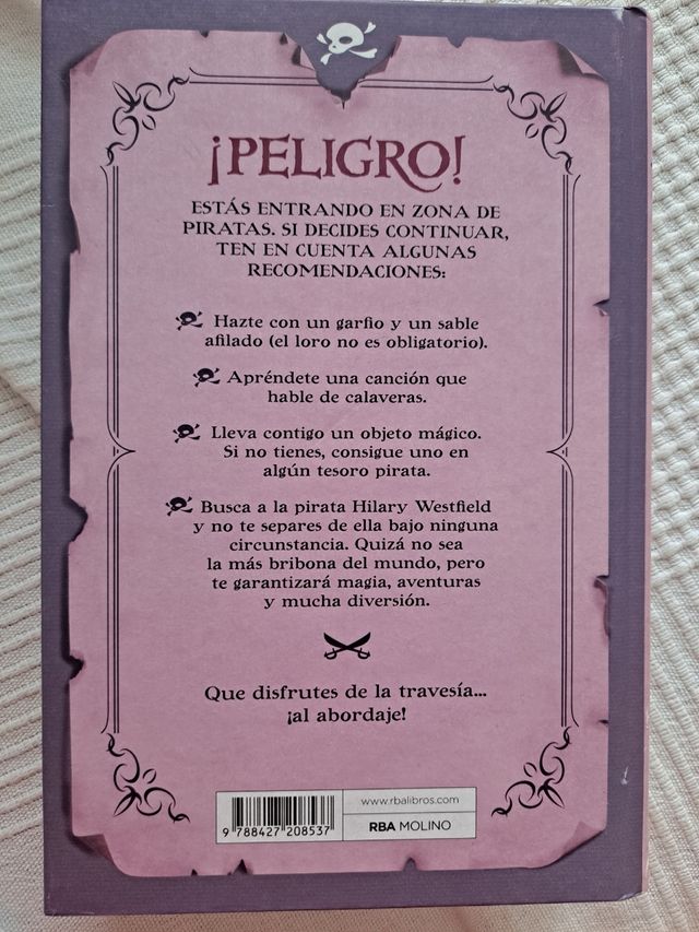 El terror de los mares. Hillary Westfield.