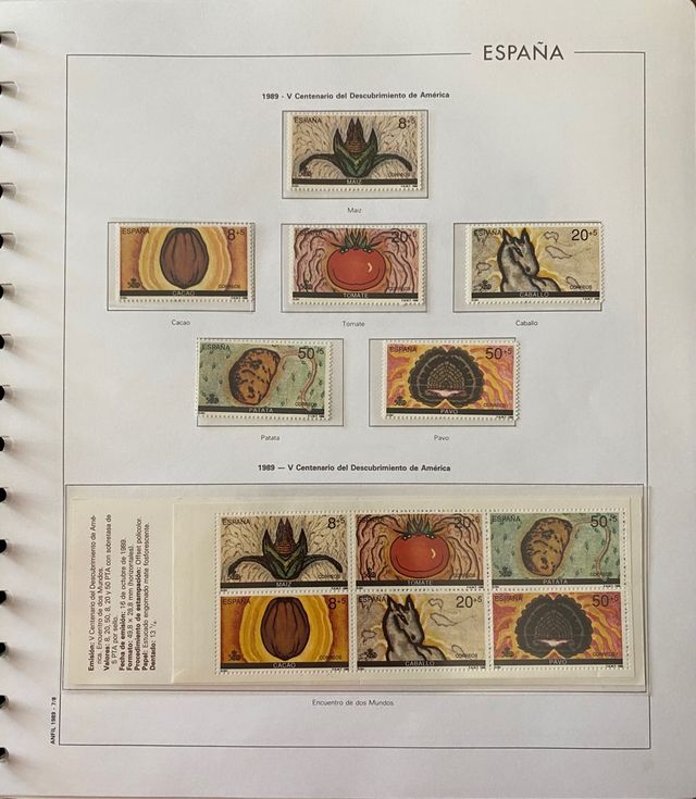 Sellos España 1978-1992