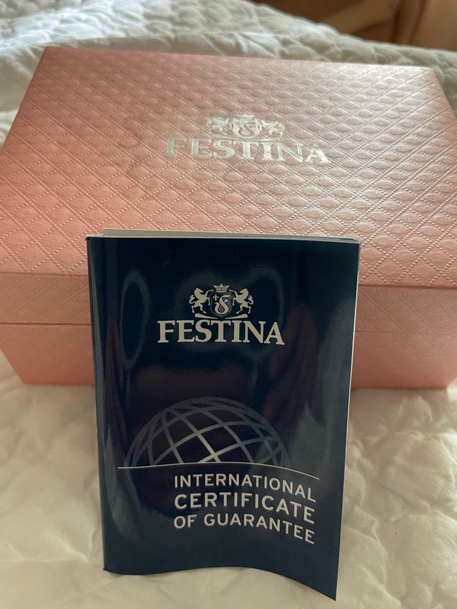 RELOJ MUJER FESTINA COLOR ROSA