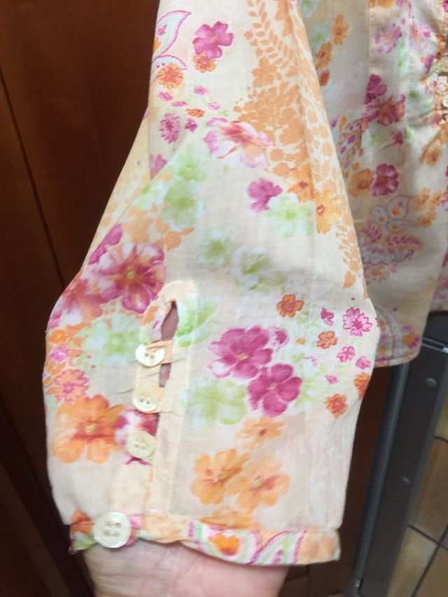 Camisa de flores de Zara