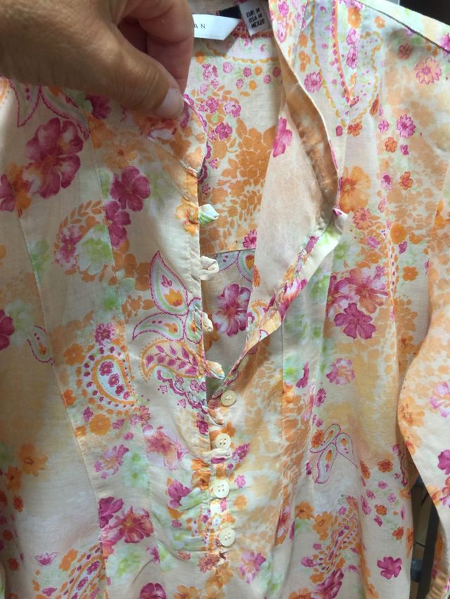 Camisa de flores de Zara
