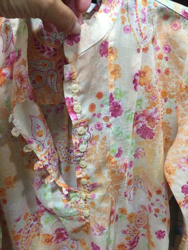 Camisa de flores de Zara