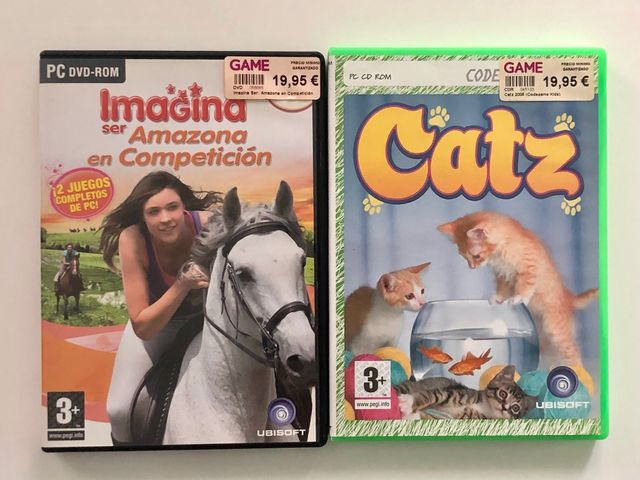 Set de 2 juegos DVD infantiles para PC