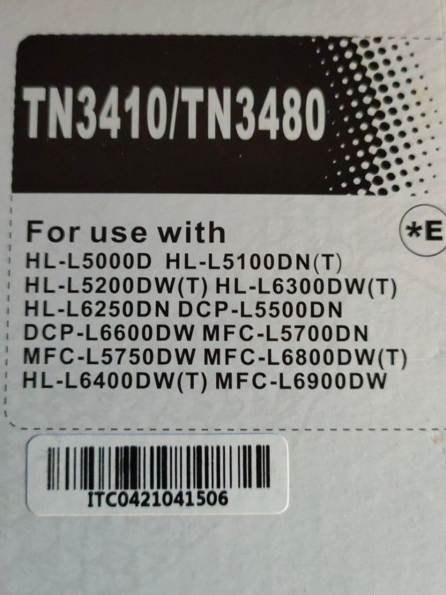toner compatible brother tn-3480