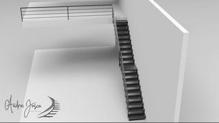 escalera metálica