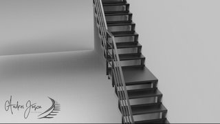 escalera barandilla