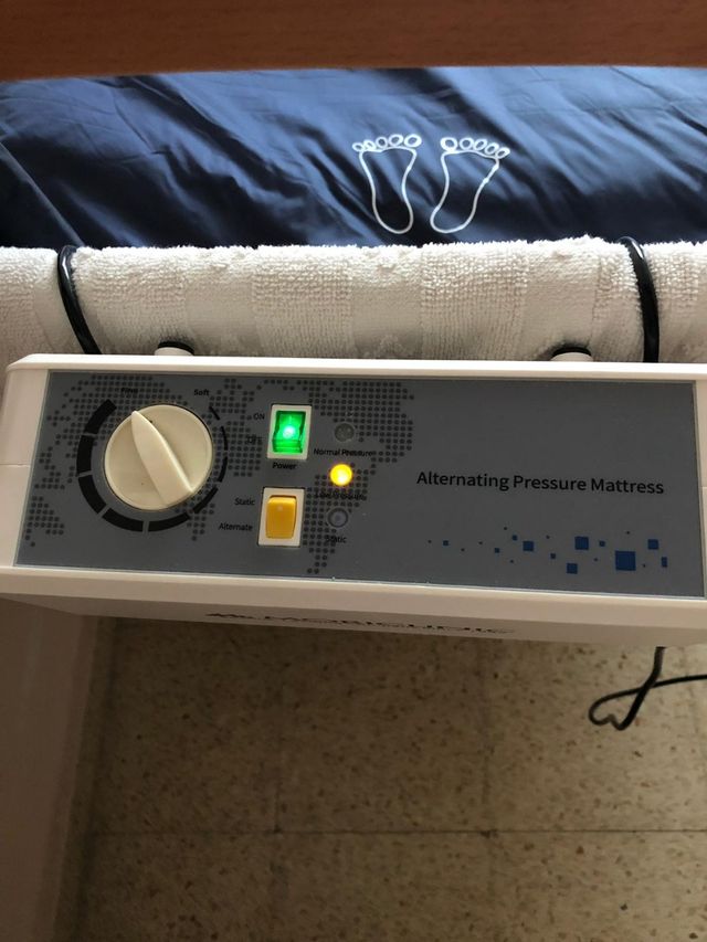 Colchón eléctrico antiescaras