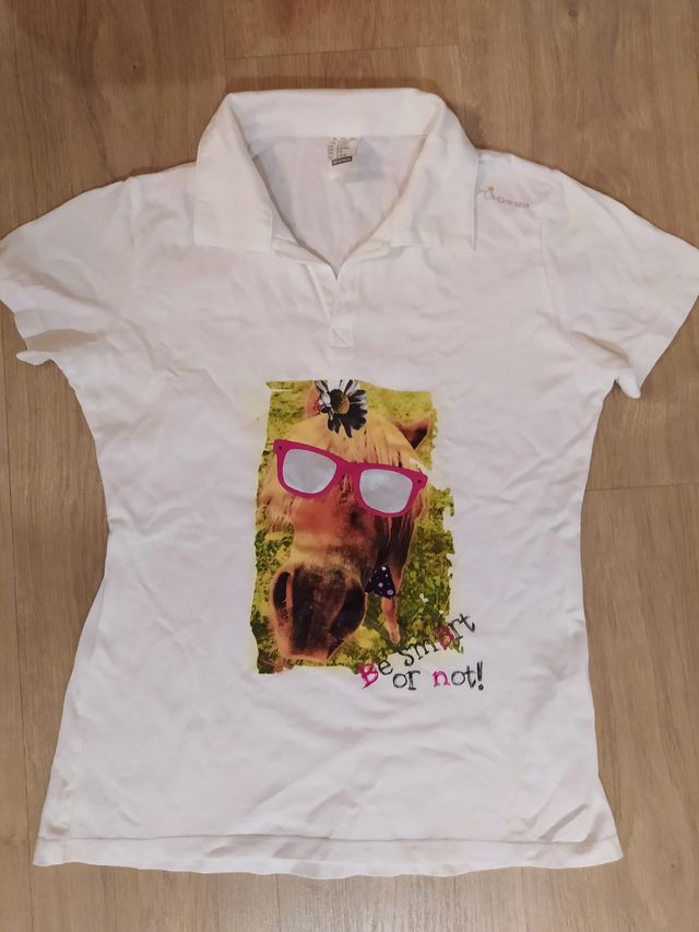 Camisetas hípica niña o joven