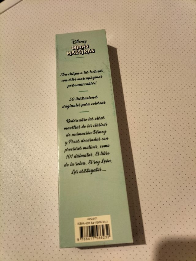 50 marcapáginas para colorear