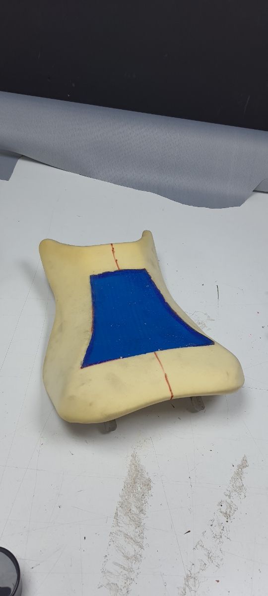 asiento de moto,gel y visco