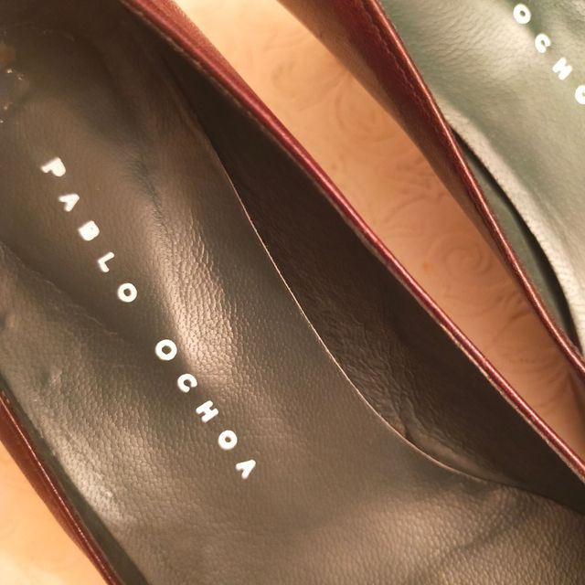 magníficos zapatos piel Pablo Ochoa