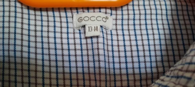 Camisa cuadros Gocco