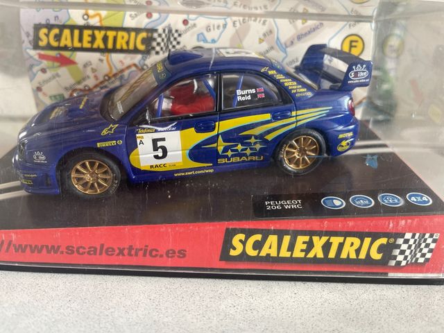 Scalextric scx subaru impreza wrc #5 Burns