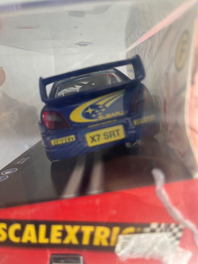 Scalextric scx subaru impreza wrc #5 Burns