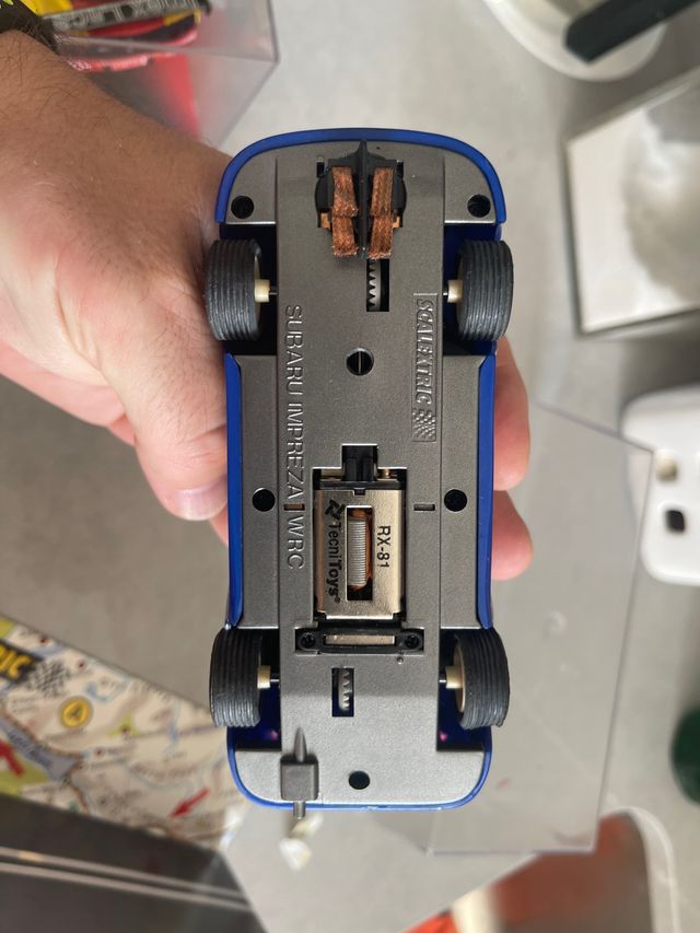 Scalextric scx subaru impreza wrc #5 Burns