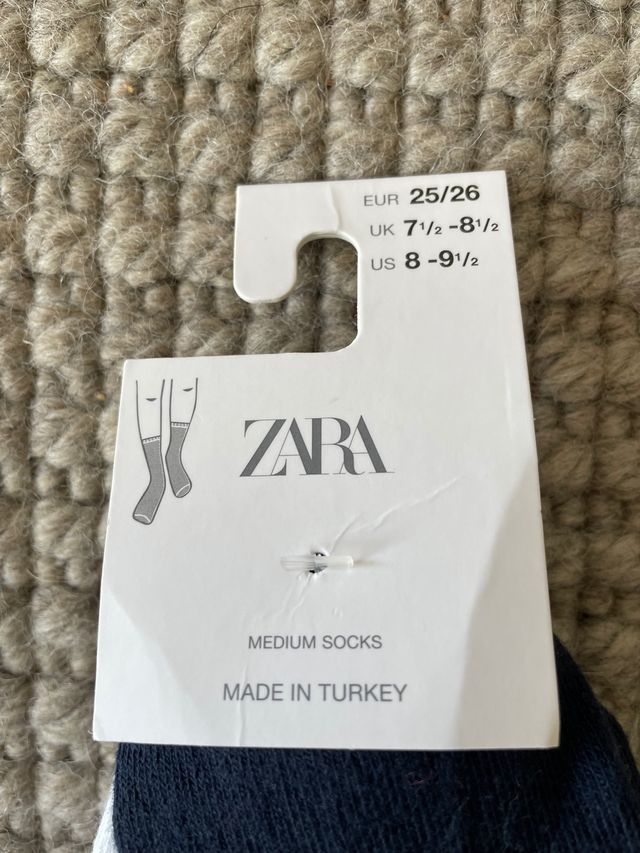 Calcetines del colegio talla 25-26