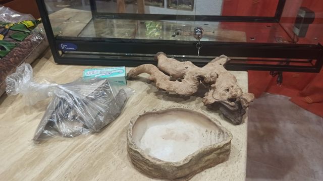 Terrarios. Venta de dos terrarios con regalo.