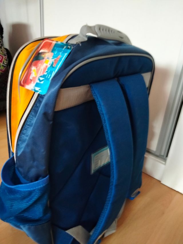 mochila escolar cars