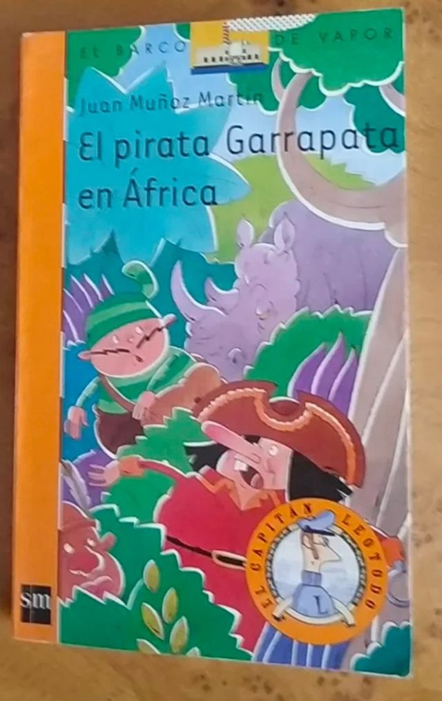 El pirata Garrapata en África de Juan Muñoz Martín