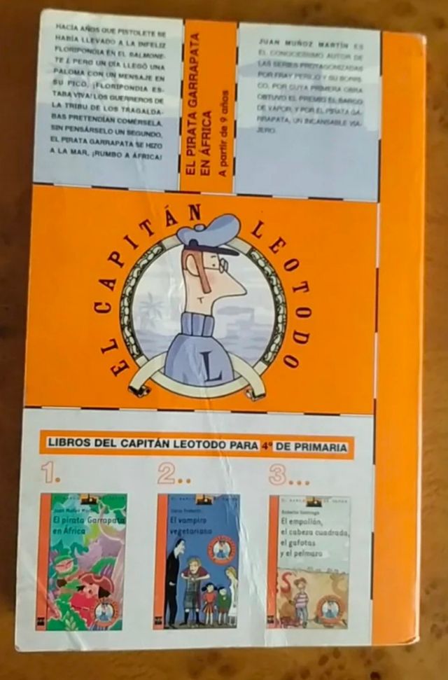 El pirata Garrapata en África de Juan Muñoz Martín