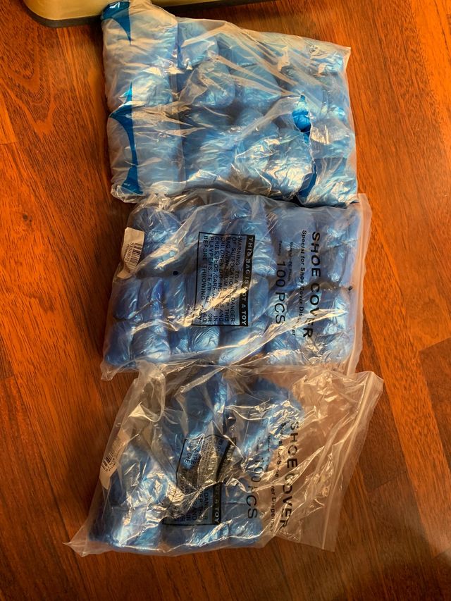 Dispensador automático cubre pies