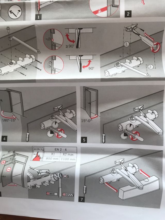 Cierra puertas de seguridad.