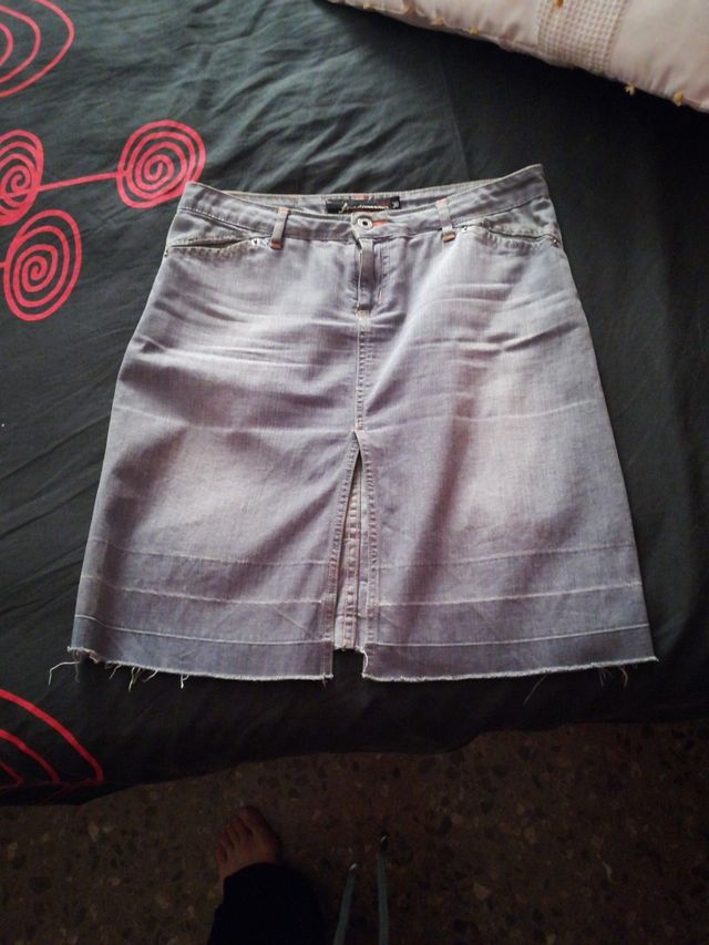 Falda vaquera Stradivarius