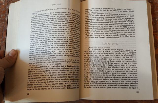 Proceso a la justicia española