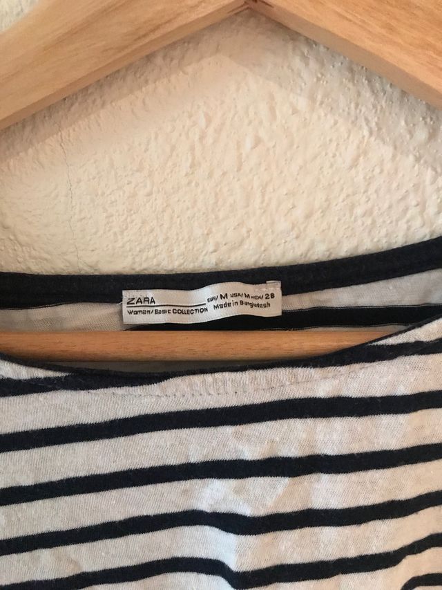 Camiseta marinera Zara