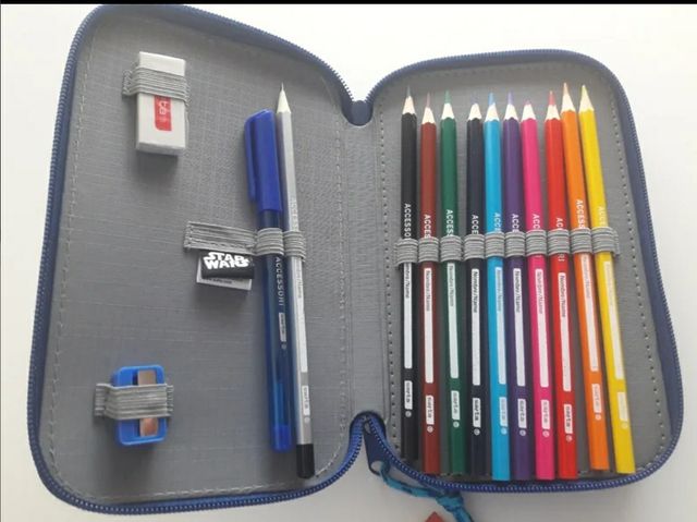 Portameriendas Star Wars, estuche y libreta